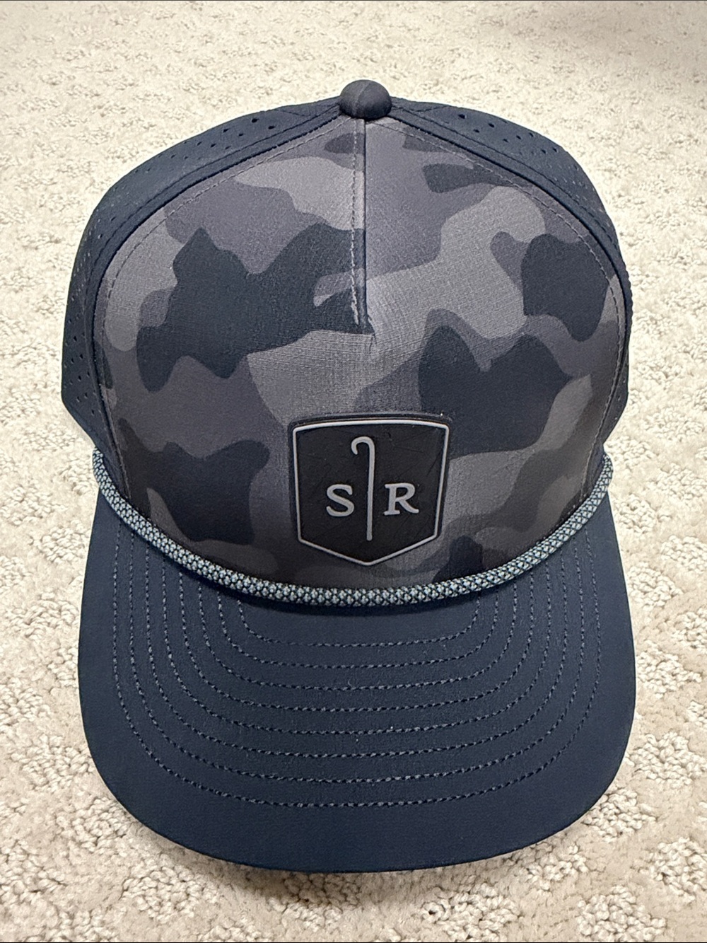 MELIN x Sheep Ranch Dark Gray Camo Rope-Detail Hat